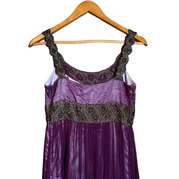 Adrianna Papell‎ evening silk beaded mini dress - Picture 11 of 11